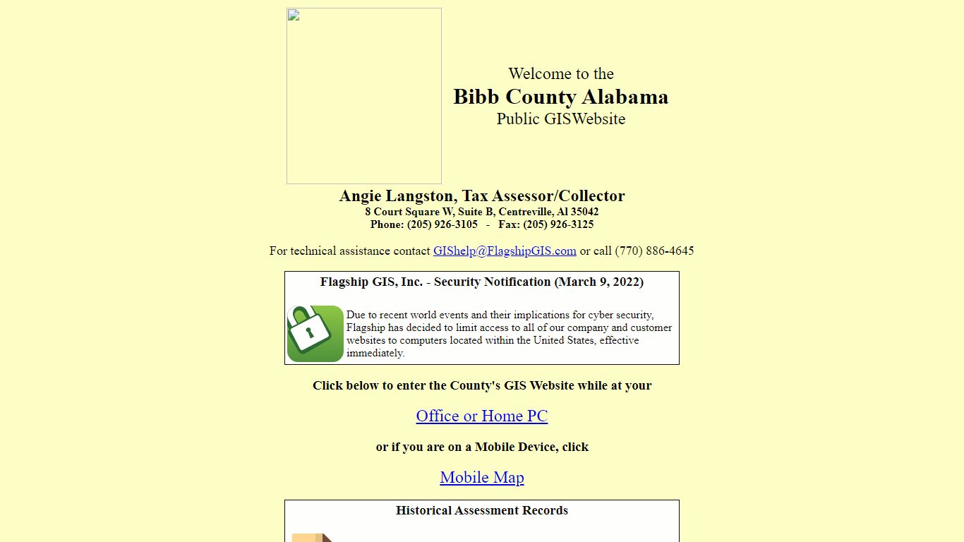 Bibb Public GIS - Alabama GIS